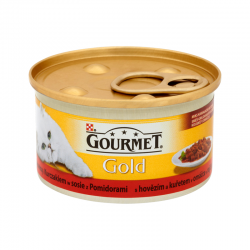 GOURMET GOLD Beef Chicken Tomatoes Casserole Wołowina i Kurczak z pomidorami 12x85g